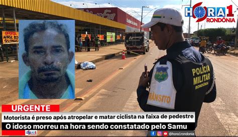 Urgente Motorista Preso Ap S Atropelar E Matar Ciclista E Fugir Do