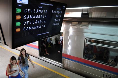 Greve No Metrô Confira Horários Das Estações Do Df Neste Fim De Semana