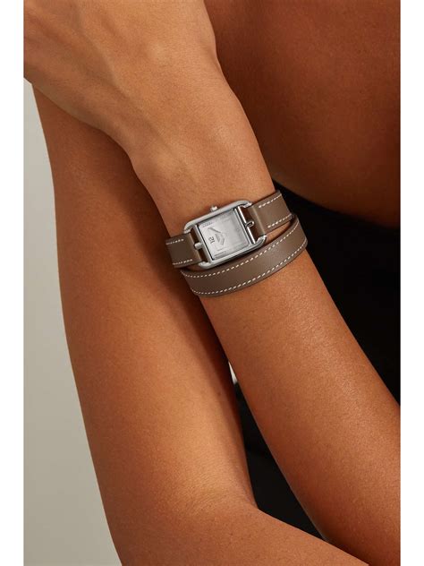 HERMÈS TIMEPIECES Cape Cod Double Tour 31mm small stainless steel