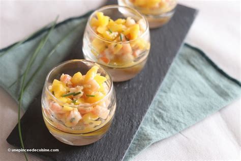 Verrines Ap Ritives Crevettes Mangue Une Pinc E De Cuisine