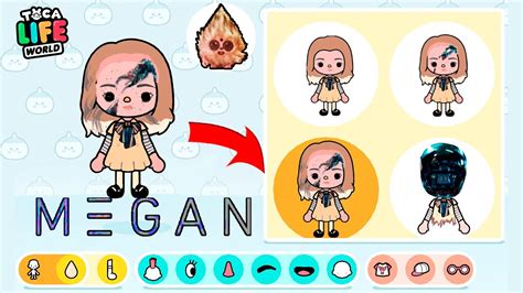 Making Megan In Style Toca Life World 🙀👣 Bonus Download Link In Description Youtube