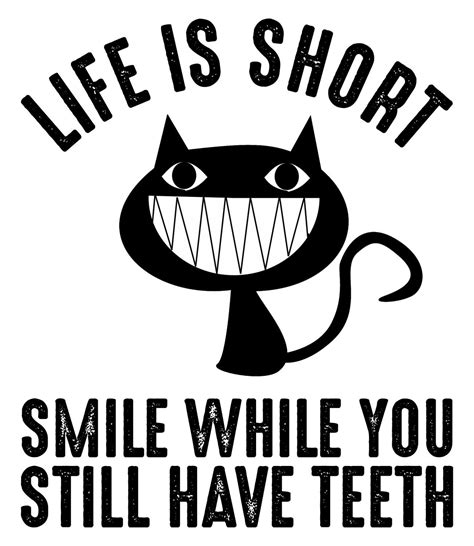 Life Is Short Smile While You Still Have Teeth Postcard Zazzle