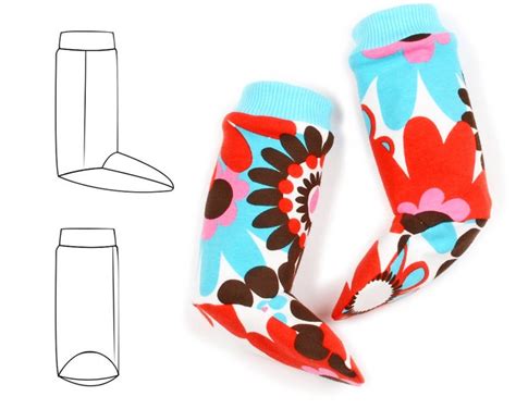 Baby Leg Warmer Sewing Pattern Digital Download Photo Tutorial