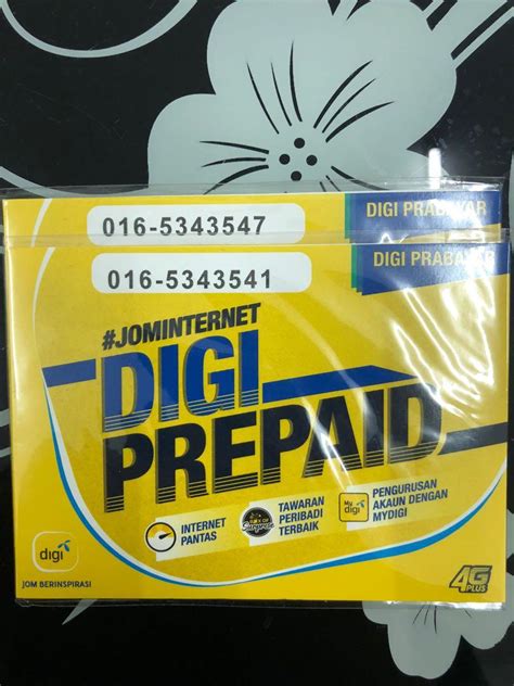 Malaysia Digi VIP Couple Sim Card For Selling Mobile Phones Gadgets