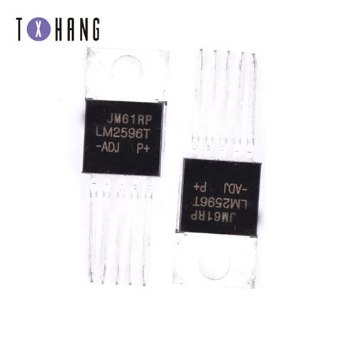 5PCS LM2596T ADJ LM2596T LM2596 2596T ADJ Power Converter IC TO 220 diy ...
