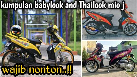 Modifikasi Babylook And Thailook Konsep Lainnya Yamaha Mio J