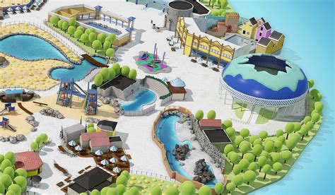 Dolfinarium Park Map on Behance