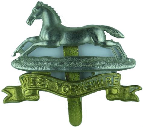 West Yorkshire Regiment The Prince Of Waless Own Army Cap Badge