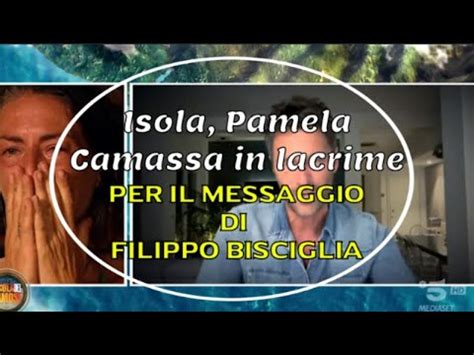 Isola Pamela Camassa In Lacrime Per Il Messaggio Di Filippo Bisciglia