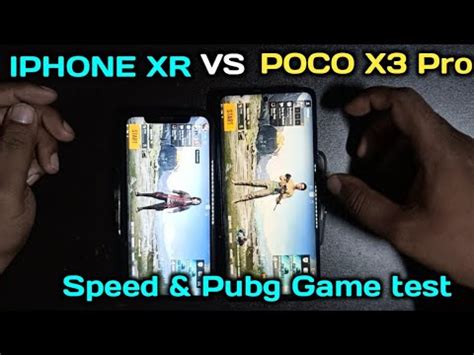 Iphone Xr Vs Poco X Pro Pubg Test Poco X Pro Vs Iphone Xr Speed Test