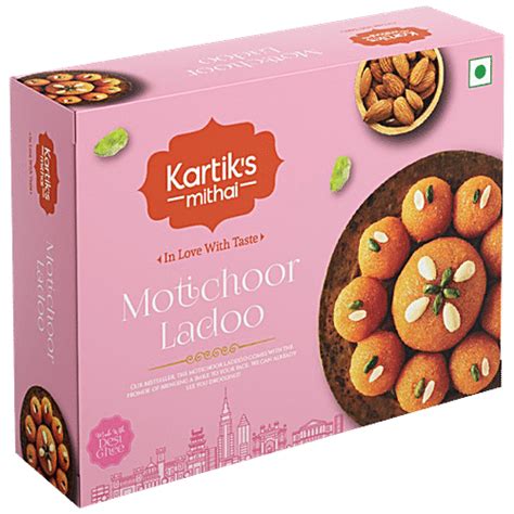 Buy Kartik S Mithai Motichoor Ladoo Made With Pure Desi Ghee Online