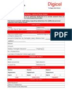 Ot Form Blank | PDF | Overtime | Payroll