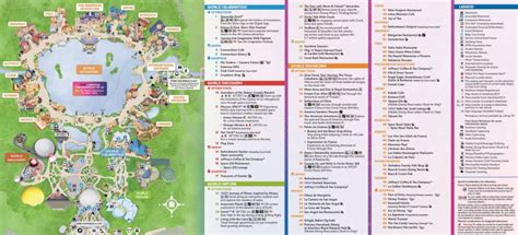 2023 EPCOT Map - Disney Insider Tips