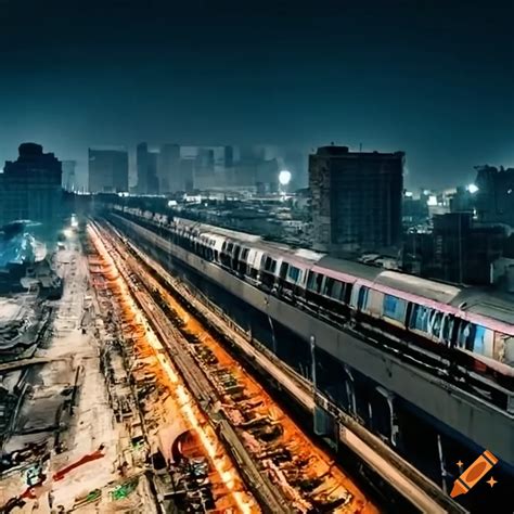 Image Of Dhaka Metro Rail On Craiyon