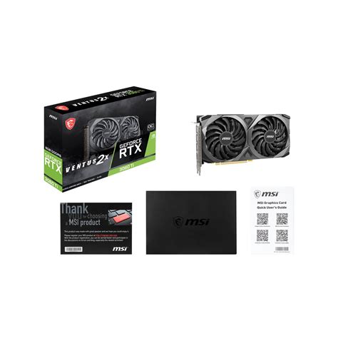 MSI GeForce RTX 3060 Ti Ventus 2X 8GB OC GPU - RTX 3060 Ti VENTUS 2X 8G ...