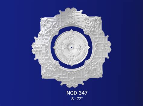 Gypsum Plaster Ceiling Rose Design And Model Ngd 347 Nova Gypsum Decoration