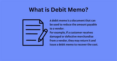 Debit Memo Definition What Is A Debit Memorandum