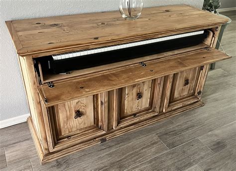 Buffet Cabinet To Digital Piano Cabinet