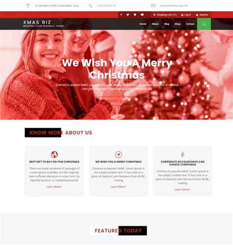 6 Best WordPress Christmas Themes 2024 - Templatefor