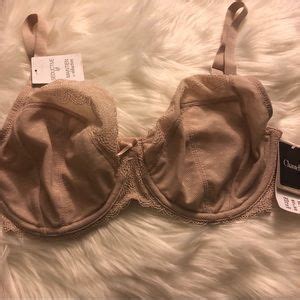 Chantelle Intimates Sleepwear Nwt Chantelle Le Marais Underwire Plunge Nude Bra Poshmark