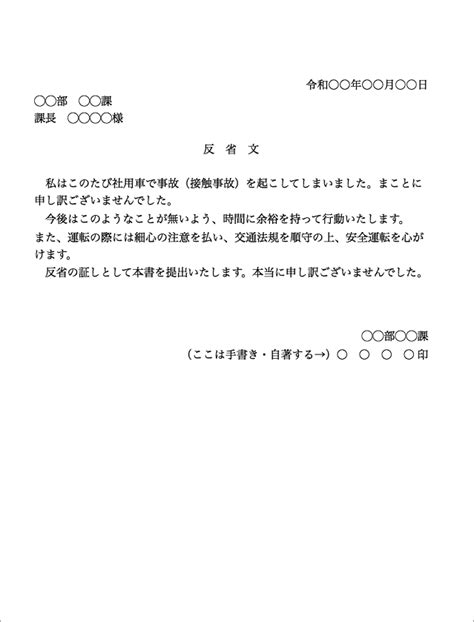 ビジネスでの反省文の書き方と基本的な構成 そのまま使える例文集 反省 点 例文