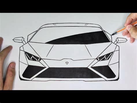 Lamborghini Para Desenhar - Como Desenhar Lamborghini Veneno Passo A Passo