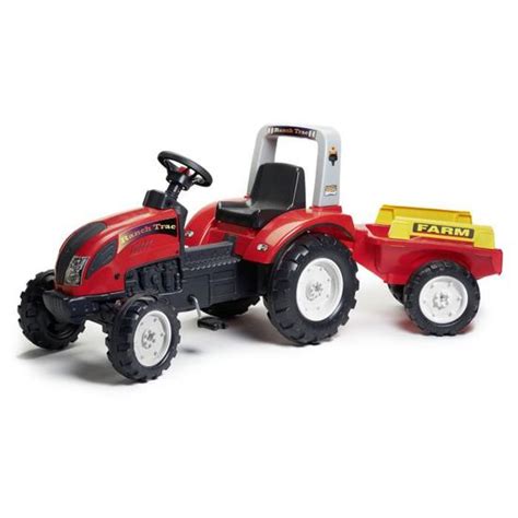 Falk Tracteur P Dales Ranch Trac Remorque Cdiscount Jeux Jouets