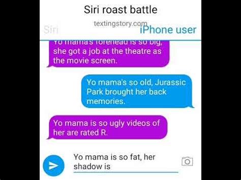 Siri roast battle - YouTube