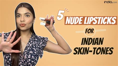 5 Nude Lipsticks For Indian Skin Tone