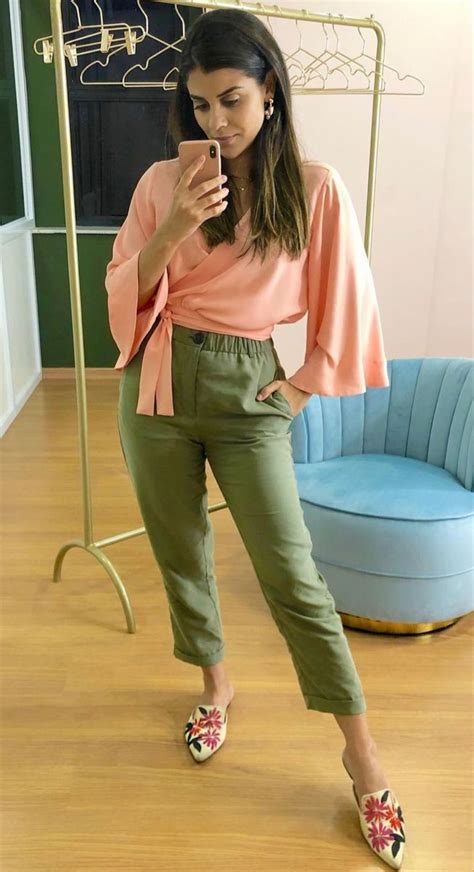 Pin De CAROL Yagual Em Pantalon Looks Estilosos Looks Looks Femininos