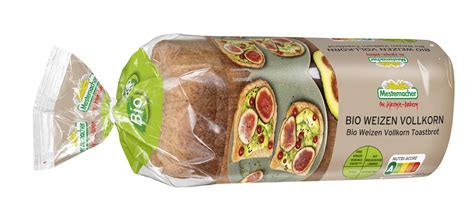 Mestemacher BIO Weizen Vollkorn Toastbrot