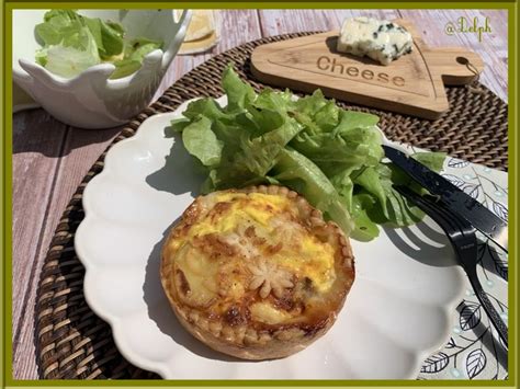 Tartelettes De Pommes De Terre Au Roquefort Et Emmental Recette