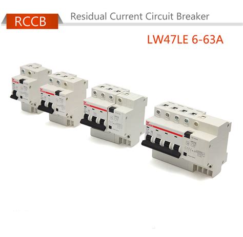 LW47LE 1P 2P 3P 4P RCCB Wenzhou Lierwei Electrical Co Ltd