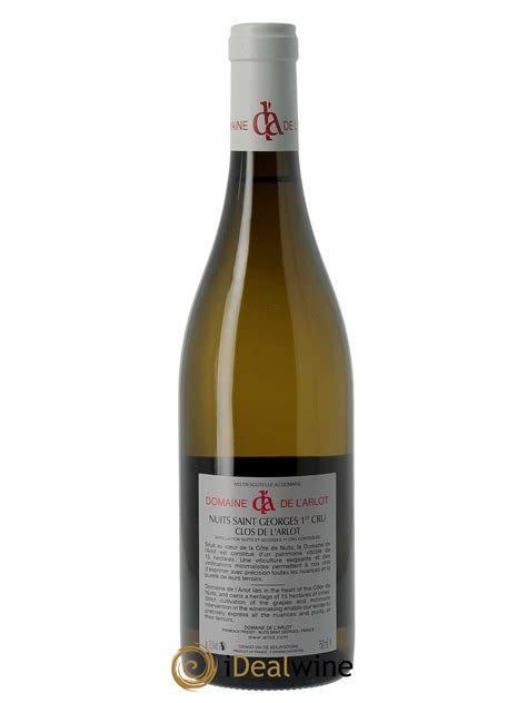 Acheter Nuits Saint Georges 1er Cru Clos De L Arlot Domaine De L Arlot