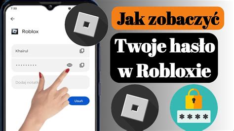 Jak Zobaczy Swoje Has O W Roblox Nowe Konto Roblox Youtube