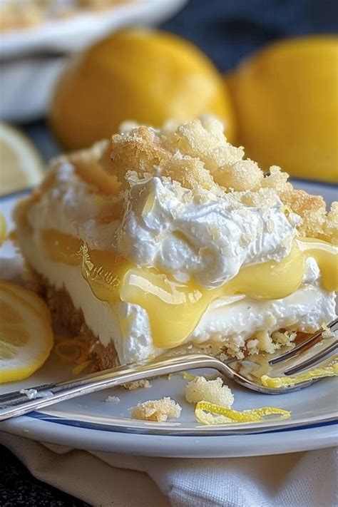 4 Ingredient Lemon Cream Cheese Dump Cake An Organized Chaos