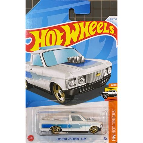 風火輪 Hot Wheels 24N 24P 雪佛蘭 皮卡 貨卡 CYSTOM 72 CHEVY LUV PICKUP 蝦皮購物