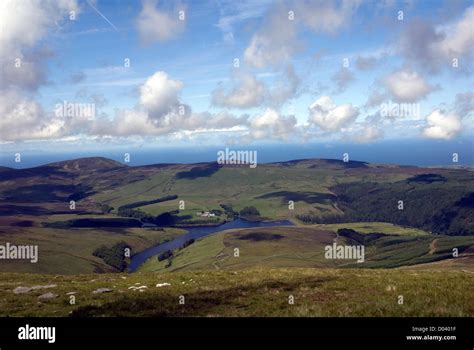 ISLE OF MAN; SNAEFELL SUMMIT VIEW Stock Photo - Alamy