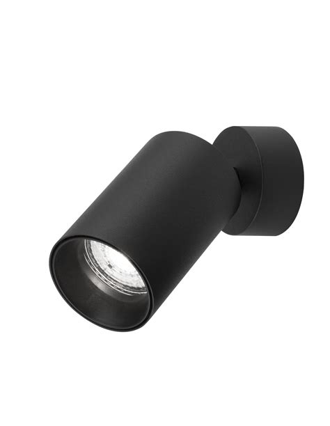 TOD Opbouwspot 1L Zandzwart GU10 Perfectlights Be