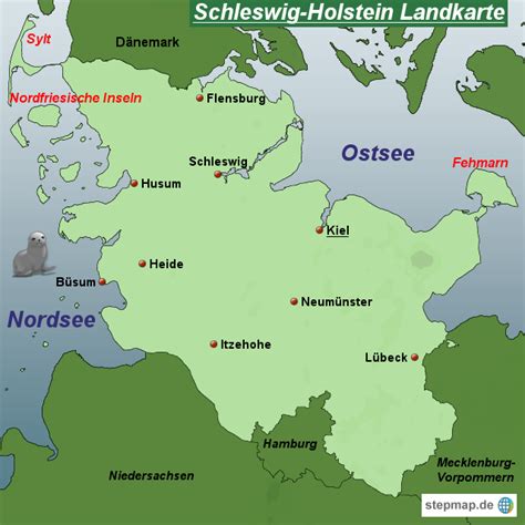 Karte Schleswig Holstein Karte