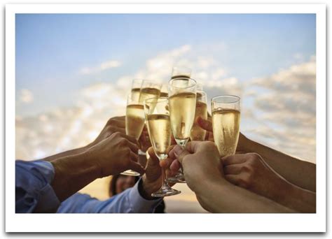 Champagne Toast Card 3660 Online Shop Captain Card Distribution