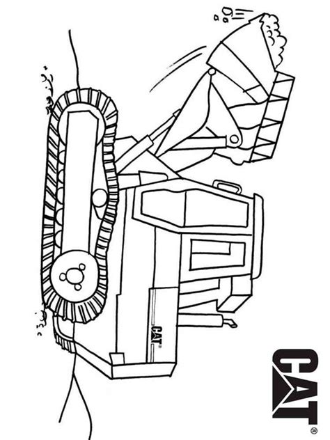 Bulldozer coloring pages