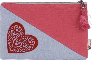 Aakrutii Eco Friendly Cotton Zipper Coin Purse Pouch Pouch Blue Price