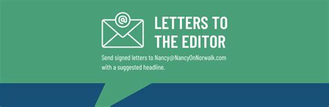 Letters | | Nancy on Norwalk