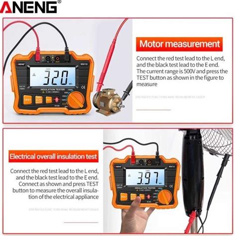 Jual Megger Insulation Tester High Voltage Meger Meter Alat Ukur