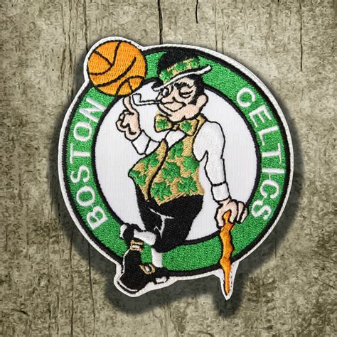 Nba Team Boston Celtics Patch Iron On Basketball Embroidery Nba Gift