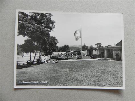 Echtphoto Karte Uzwil SG St Gallen Schwimmbad 1945 Kaufen Auf Ricardo