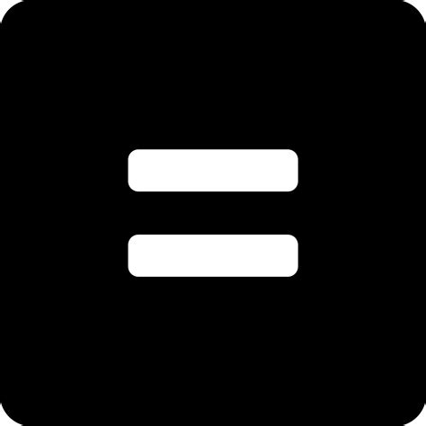 Equal Solid Icon By Friconix Fi Snsuxl Equal Solid Normalsolid