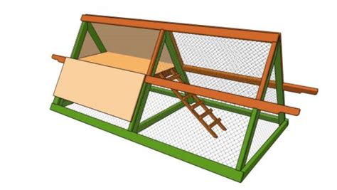 19 Easy A Frame Chicken Coop Plans