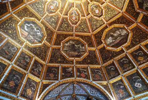 Inside the National Palace of Sintra Palacio Nacional Near Lisbon in ...